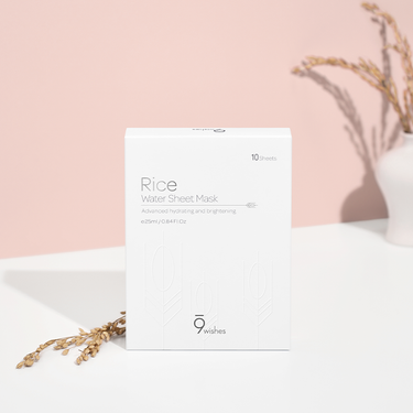 9wishes Rice Water Sheet Mask 25ml (1 sheets) - CUTIPOP