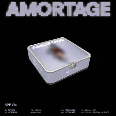 JISOO - JISOO Mini Album [AMORTAGE] [APP Ver.]