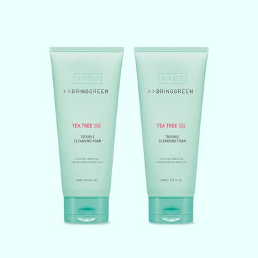 BRINGGREEN Tea Tree Cica Trouble Cleansing Foam