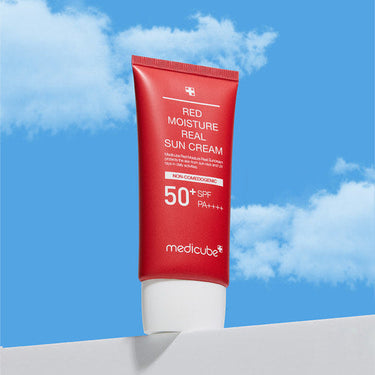 medicube Red Moisture Real Sun Cream 50ml - CUTIPOP