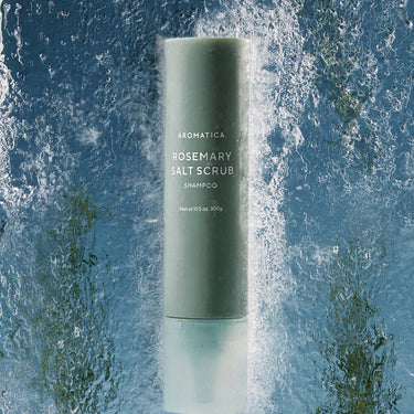 AROMATICA Rosemary Salt Scrub Shampoo (300g/500g) - CUTIPOP