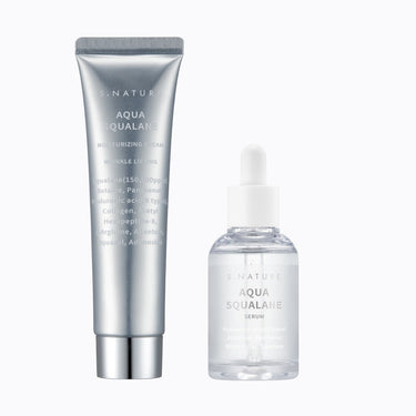 S.NATURE Aqua Squalane Serum & Cream Set - CUTIPOP