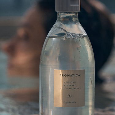AROMATICA Vitalizing Rosemarie All-in-One Wash (300ml/500ml) - CUTIPOP