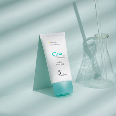 9wishes Dermatic clear sunscreen 50ml - CUTIPOP