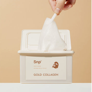 SNP Gold Collagen Daily Mask Sheet 30P - CUTIPOP