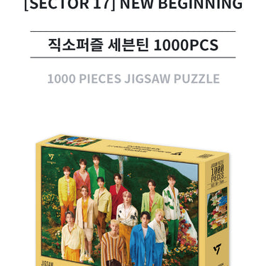 SEVENTEEN 1,000-Piece Jigsaw Puzzle – SECTOR 17: New Beginning (4th Album Repackage)