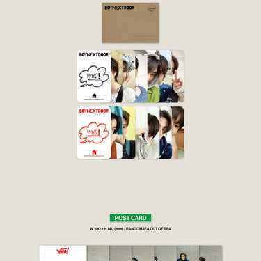BOYNEXTDOOR - 1st Single 'WHO!' [2-Set Edition]