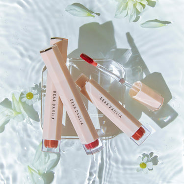 Dear Dahlia Blooming Edition Satin Glow Lip Stain 5ml [3 Colors] - CUTIPOP