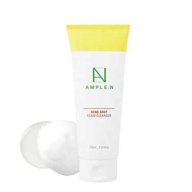 AMPLE:N Acne Shot Foam Cleanser 150ml - CUTIPOP