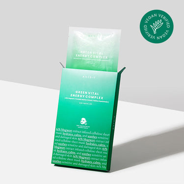 AXIS-Y Mugwort Green Vital Energy Complex Sheet Mask 27ml x 5pcs