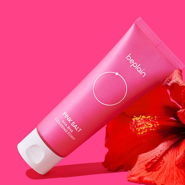Beplain Pink Salt AHA BHA Cleansing Foam 120ml