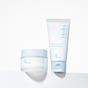 9wishes Vegan Hydra Ampoule Soothing Cream 50ml + 50ml - CUTIPOP