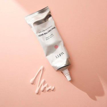 LUNA Base Layering Peach Tone Up Sun Cream Primer 40ml (SPF50+PA +++) - CUTIPOP