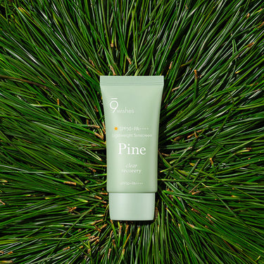 9wishes Pine Treatment Sun Screen 50ml (SPF50+PA++++) - CUTIPOP