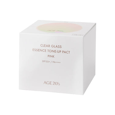 AGE 20's Clear Glass Essence Tone up Pact (+Refill) - CUTIPOP
