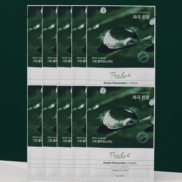 THE LAB by blanc doux Green Flavonoid 2.0 Mask Sheet 23g (1/10P)
