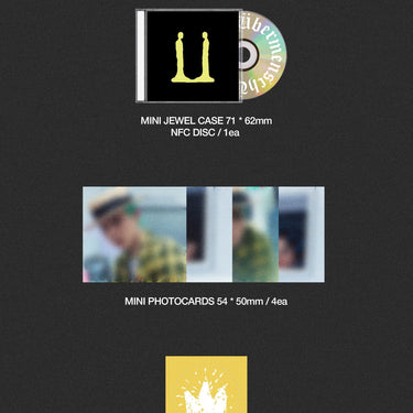 G-DRAGON - 3RD ALBUM [Übermensch][MINI JEWEL ver.1-4](NFC)