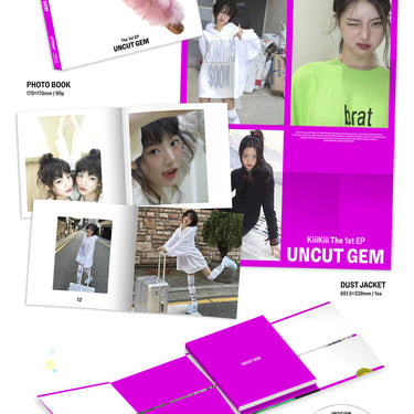 KiiiKiii 1st Mini Album 『UNCUT GEM』 [DIGGING Version]