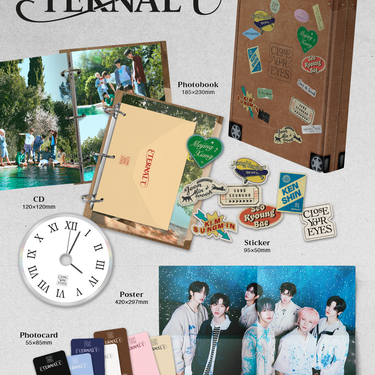 CLOSE YOUR EYES - The 1st Mini Album [ETERNALT][PHOTOBOOK Ver.]