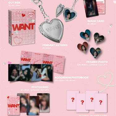 SOLAR 2nd Single Album [WANT] [PLVE Ver.]