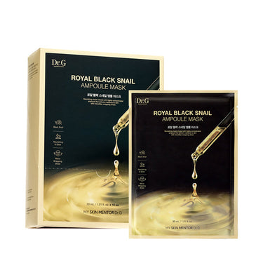 Dr.G Royal Black Snail Ampoule Mask Sheet 30ml*10P