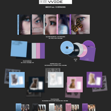 MEOVV - 1st EP Album 'MY EYES OPEN VVIDE' [MEOVV ver.] [Randomly shipped 1 out of 5 versions]