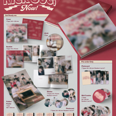 KickFlip – 1st Mini Album: Kick Out, Flip Now! [Get Ready Ver.]