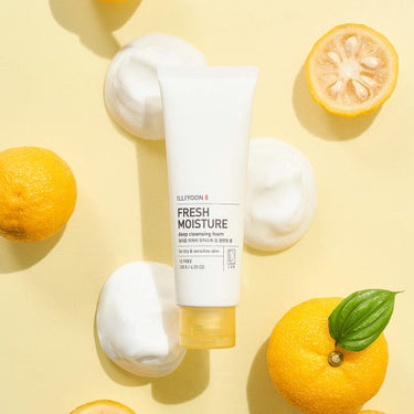 ILLIYOON Fresh Moisture Deep Cleansing Foam 120g - CUTIPOP