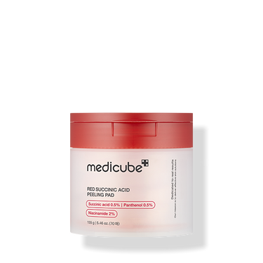 medicube Red Succinic Acid Peeling Pad 70P - CUTIPOP