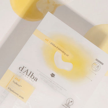 d'Alba Nutrition & Moisturized Vegan Double Mask Pack 34.5ml (8P/20P) - CUTIPOP