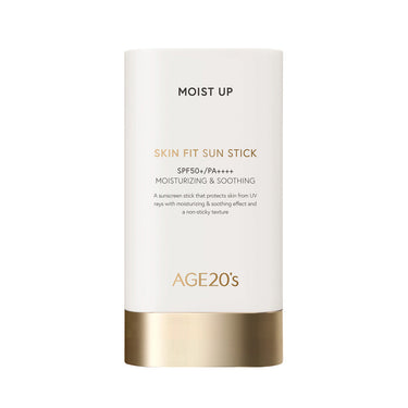 AGE 20's Skin Fit Moisture Sun Stick (SPF50+/PA++++) 19g - CUTIPOP