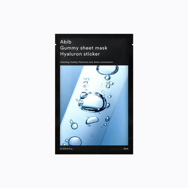 Abib Gummy Sheet Mask Hyaluron Sticker 27ml