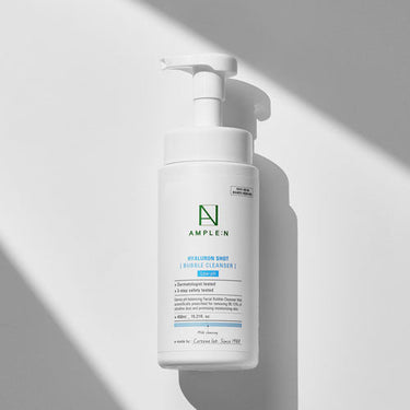 AMPLE:N Hyaluron Shot Bubble Cleanser 450ml - CUTIPOP