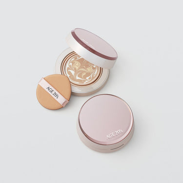 AGE 20's Perfect Glass Essence Cover Pact 12.5g + Refill - CUTIPOP