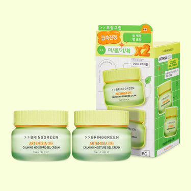 BRINGGREEN Artemisia Calming Moisture Gel Cream 75mL