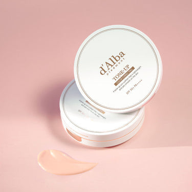 d'Alba Vegan Tone Up Sun Cushion 15g - CUTIPOP