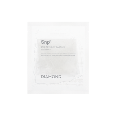 SNP Diamond Brightening Ampoule Mask 25ml (1P/10P) - CUTIPOP