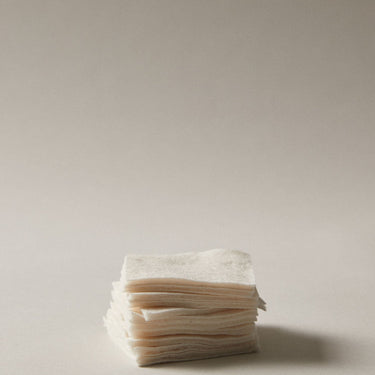 AROMATICA 100% Unbleached cotton squares 100EA - CUTIPOP
