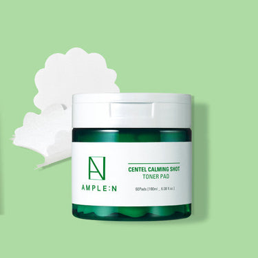 AMPLE:N Centel Calming Shot Toner Pad 60P - CUTIPOP