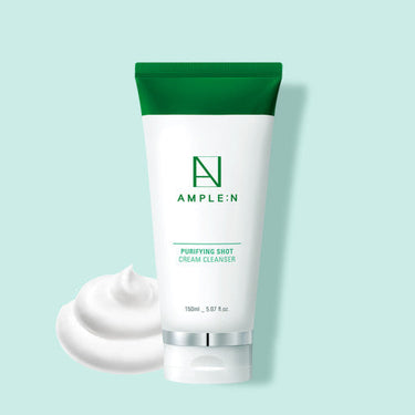 AMPLE:N Purifying Shot Cream Cleanser 150ml - CUTIPOP