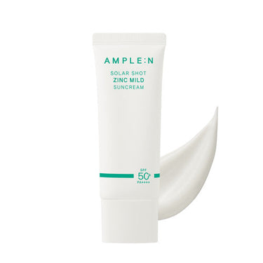 AMPLE:N Solar Shot Zinc Mild Sun Cream SPF 50+ PA++++ 40ml - CUTIPOP