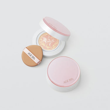 AGE 20's Clear Glass Essence Tone up Pact (+Refill) - CUTIPOP