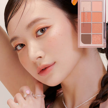 mude Shawl Moment Eyeshadow Palette 7g [6 Colors] - CUTIPOP
