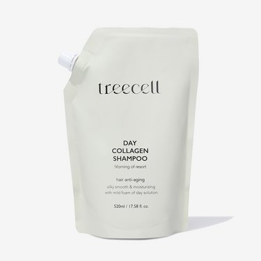Treecell Day Collagen Shampoo Morning of Resort (100ml/360ml/520ml) - CUTIPOP