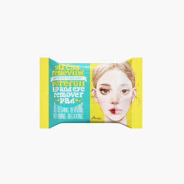 Ariul Stress Relieving Pure full Lip & Eye Remover Pad 30 sheets