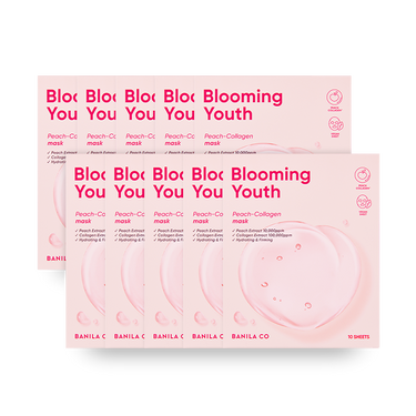 BANILA CO Blooming Youth Peach Collagen Mask Sheet 20ml - CUTIPOP
