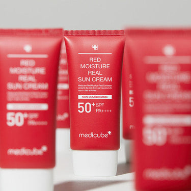 medicube Red Moisture Real Sun Cream 50ml - CUTIPOP