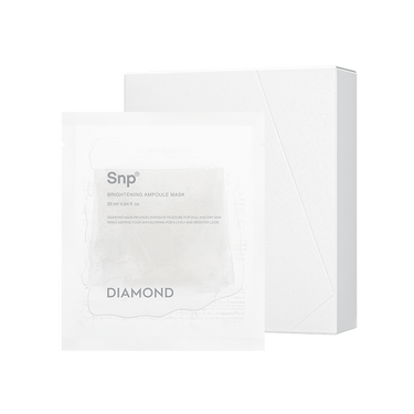SNP Diamond Brightening Ampoule Mask 25ml (1P/10P) - CUTIPOP