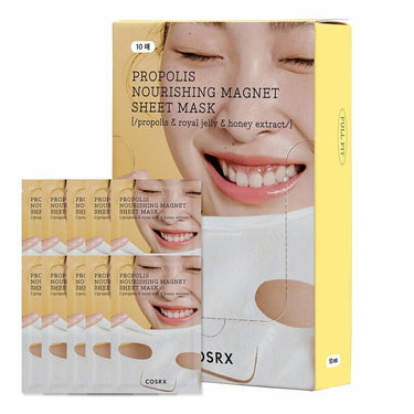 COSRX Full Fit Propolis Nourishing Magnet Sheet Mask 10 Sheets AniMelodic