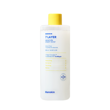 Hanskin 7 Layer Ceramide Cream Toner 500ml - CUTIPOP